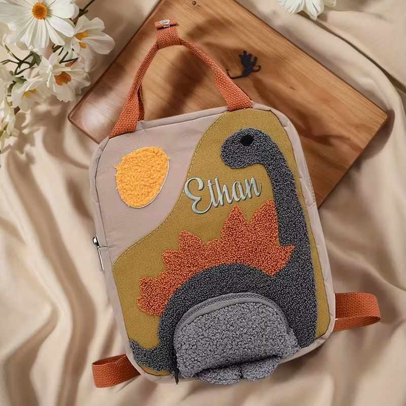 Personalized Dinosaur Kids Backpack